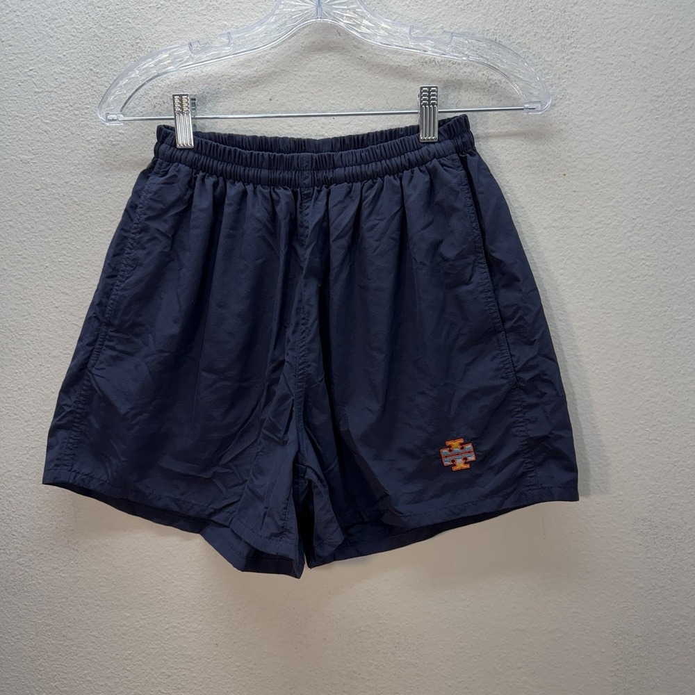 Tory Burch Sports Women's US XS Camp Performance Nylon Running Shorts Navy Blue - Picture 2 of 5